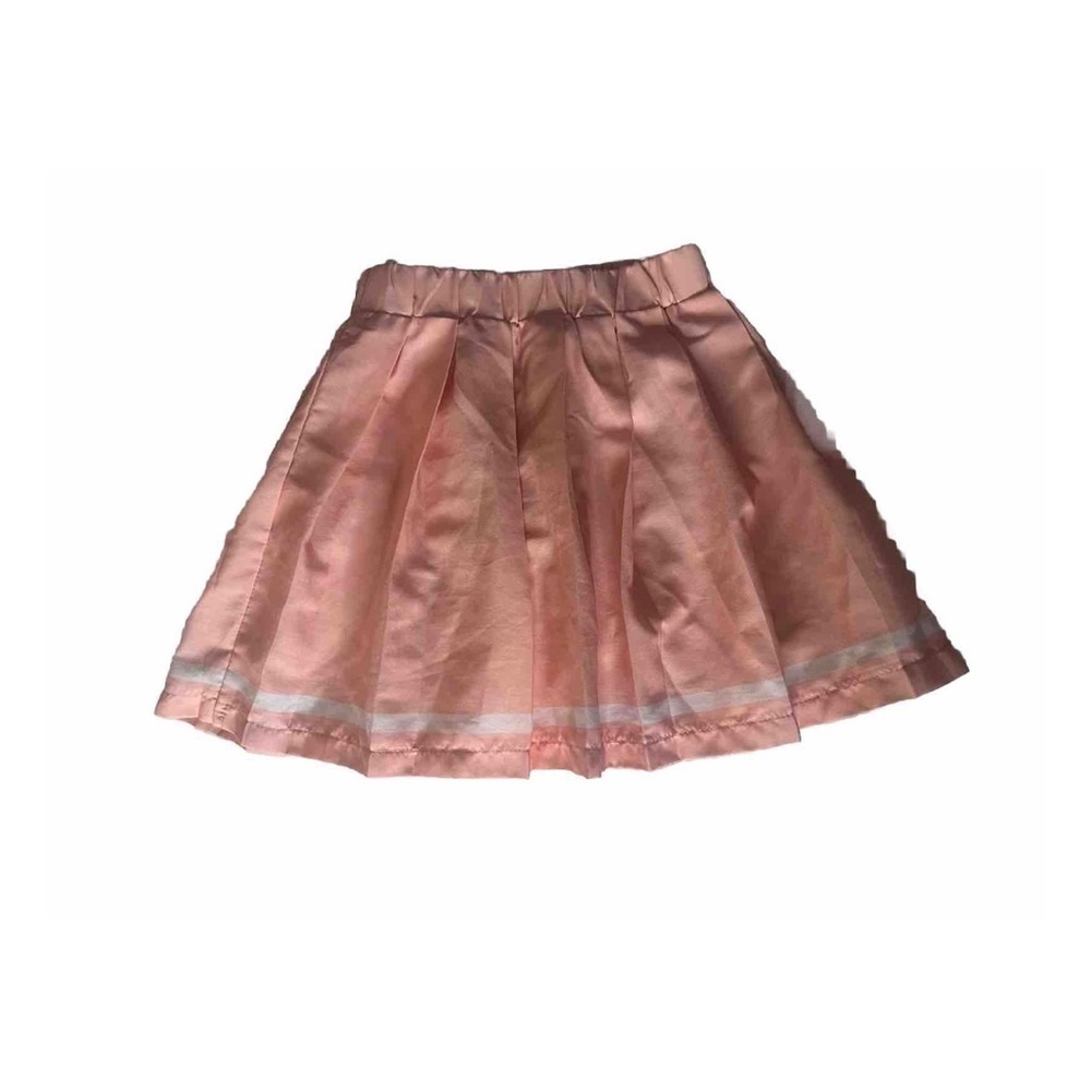 SHEIN Kids‎ girls size 5Y pink and white pleated skirt.